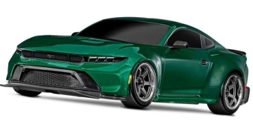 TRX105237-4-GRN  TRAXXAS 4-TEC Ford Mustang 1/10 Drift RTR Brushed